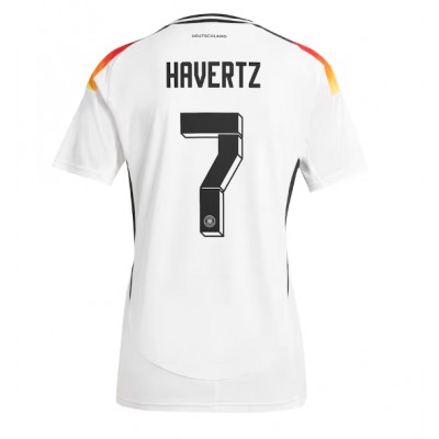 Moški Nogometni dresi Nemčija Kai Havertz #7 Domači EP 2024 Kratek Rokav Moški Nogometni dresi Nemčija Kai Havertz #7 Domači EP 2024 Kratek Rokav